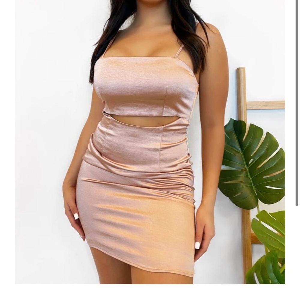 Rosegold dress